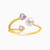 MLR3 - Circle Pearls & Colored Stones Open Ring in 18K Gold - 111021100352141-1.jpg