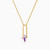 MLN932 - Oval Purple Stone Necklace in 18K Gold - 111051101422421-2.jpg