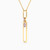 MLN934 - Oval Purple Stone Necklace In 18K Gold - 111051101442421-2.jpg