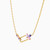 MLN933 - Oval Purple Stone Necklace In 18K Gold - 111051101432421-2.jpg