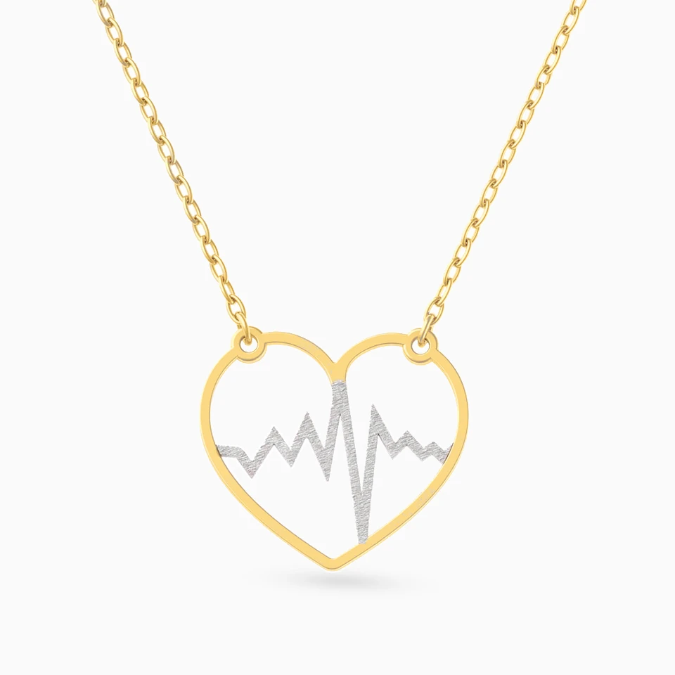 Heart Necklace in 18K Gold Heart Necklace in 18K Gold
