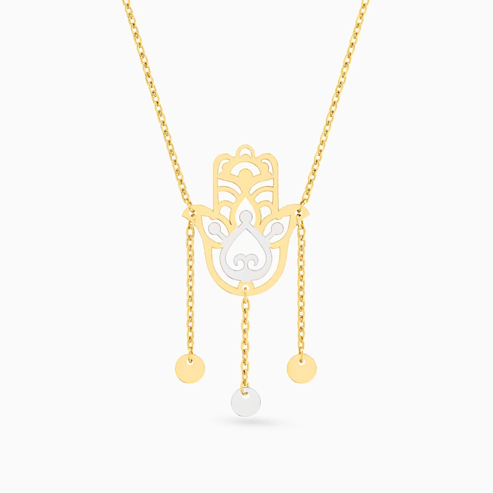 Hamsa Necklace in 18K Gold Hamsa Necklace in 18K Gold
