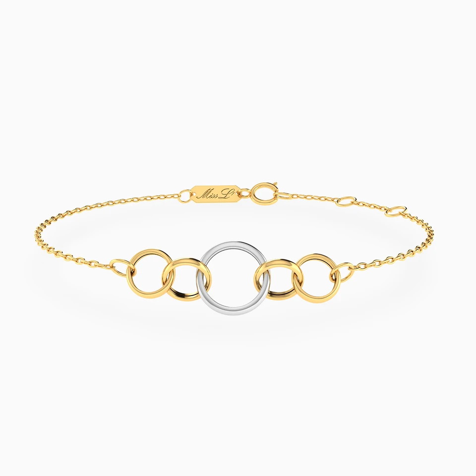 Circle Chain Bracelet in 18K Gold Circle Chain Bracelet in 18K Gold