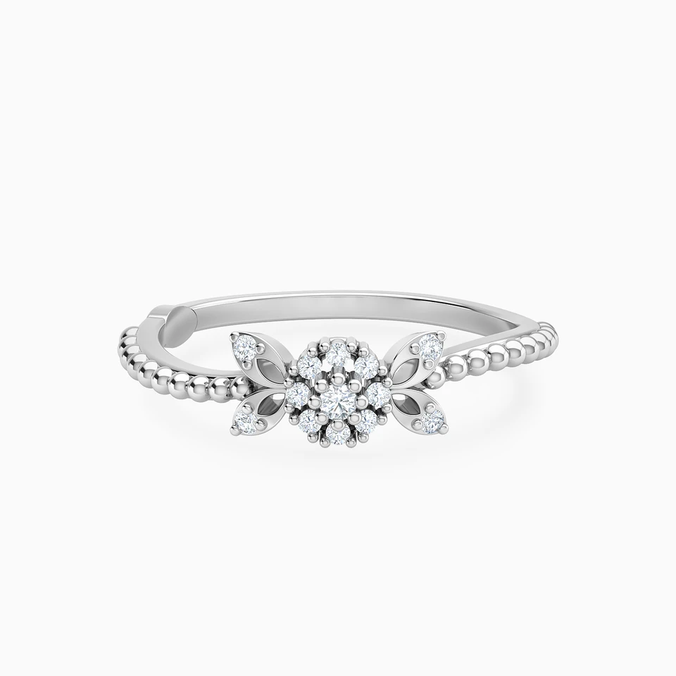 Bow Diamond Ring in 18K Gold Bow Diamond Ring in 18K Gold