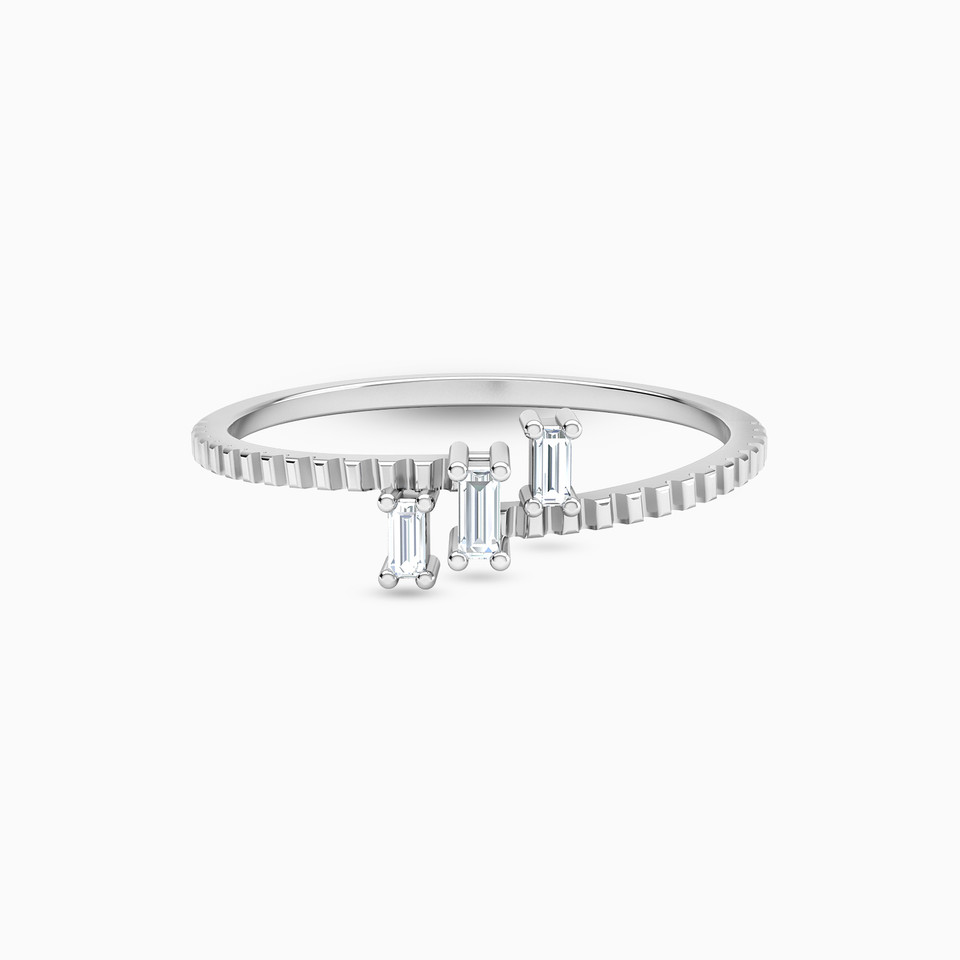 Baguette Diamond Ring in 18K Gold Baguette Diamond Ring in 18K Gold