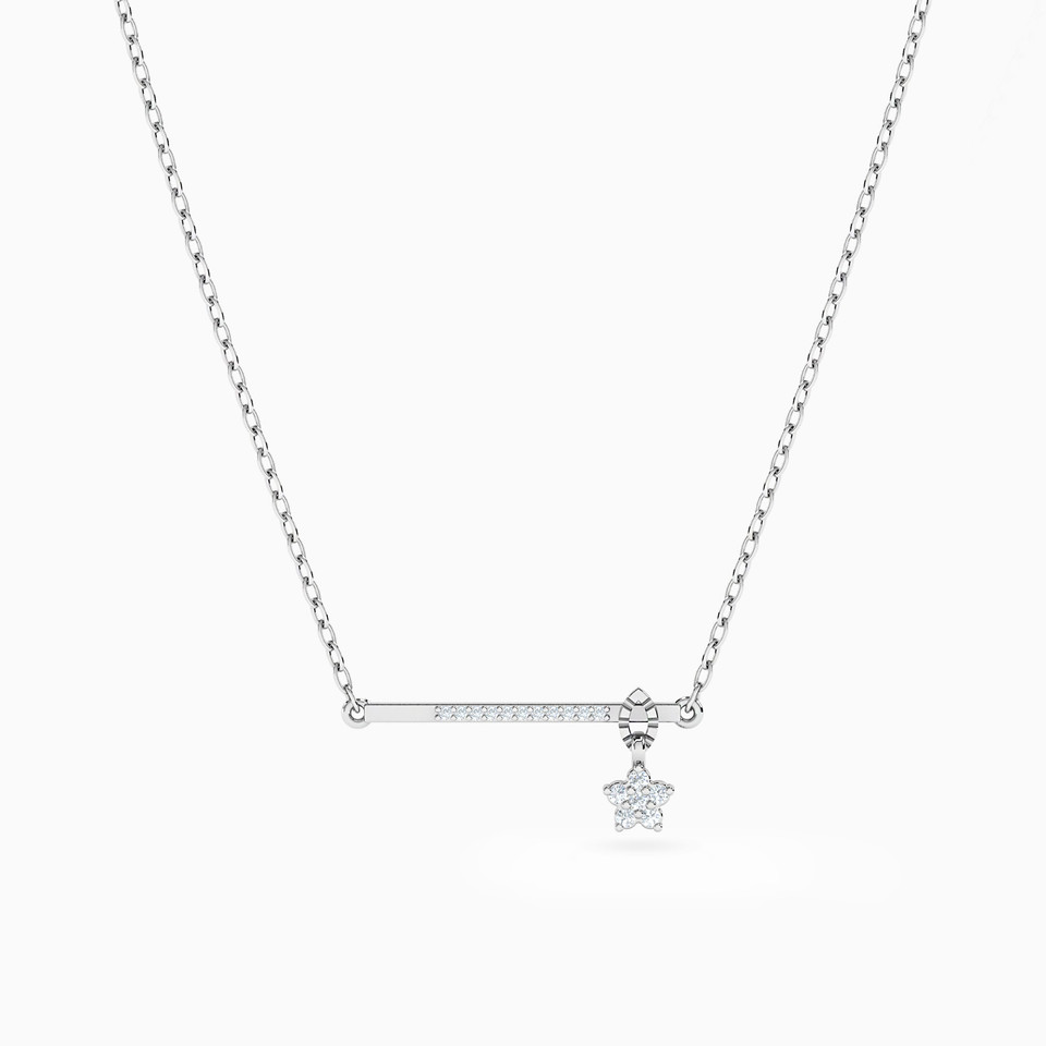 Star Diamond Necklace in 18K Gold Star Diamond Necklace in 18K Gold