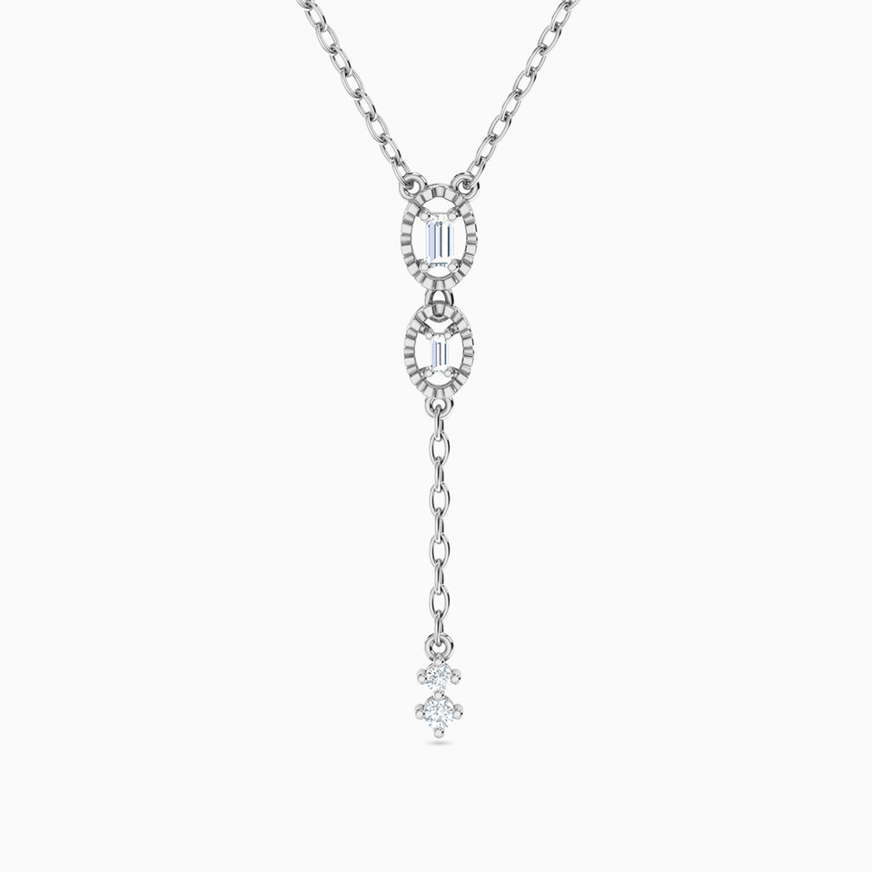 Marquise Diamond Necklace in 18K Gold Marquise Diamond Necklace in 18K Gold