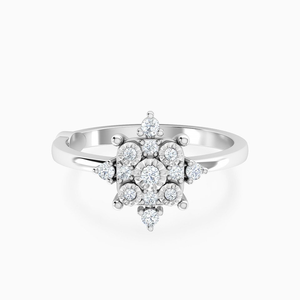 Circular Diamond Ring in 18K Gold Circular Diamond Ring in 18K Gold