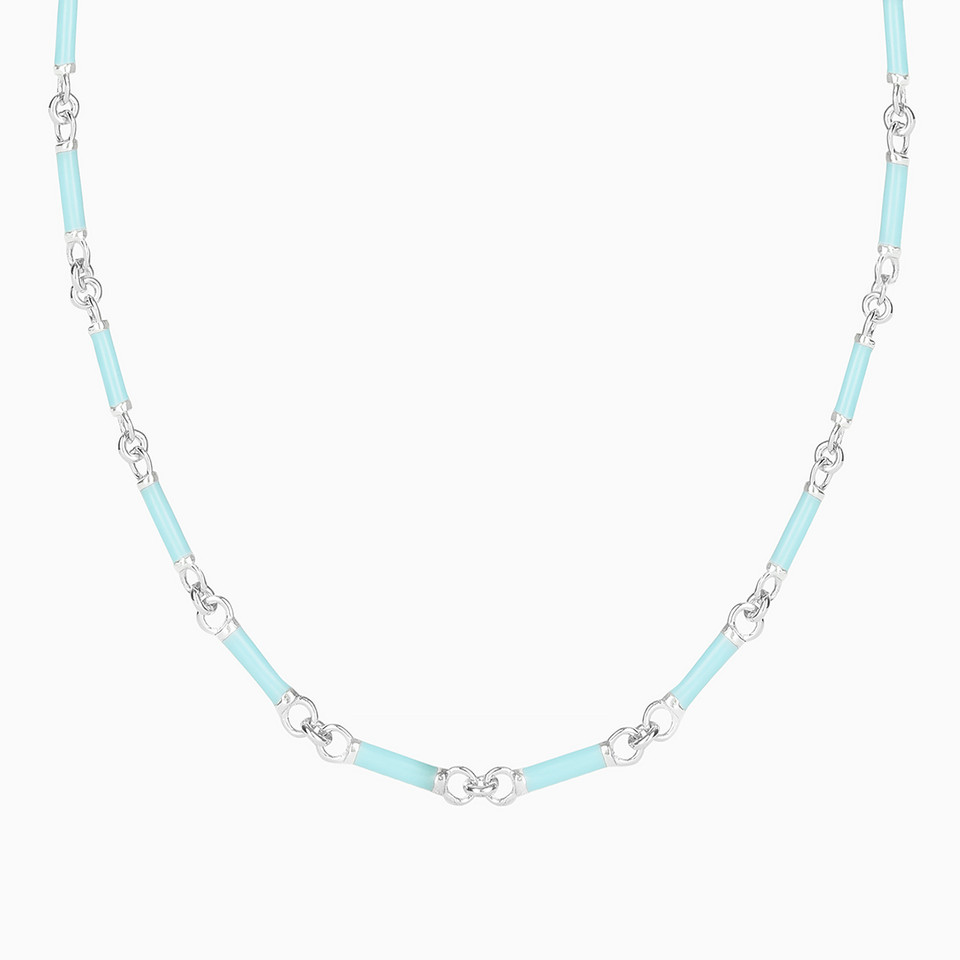 Choker Necklace In Silver Choker Necklace In Silver
