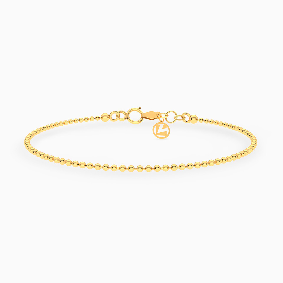 Detailed Links Chain Bracelet In 18K Gold | L'azurde Egypt