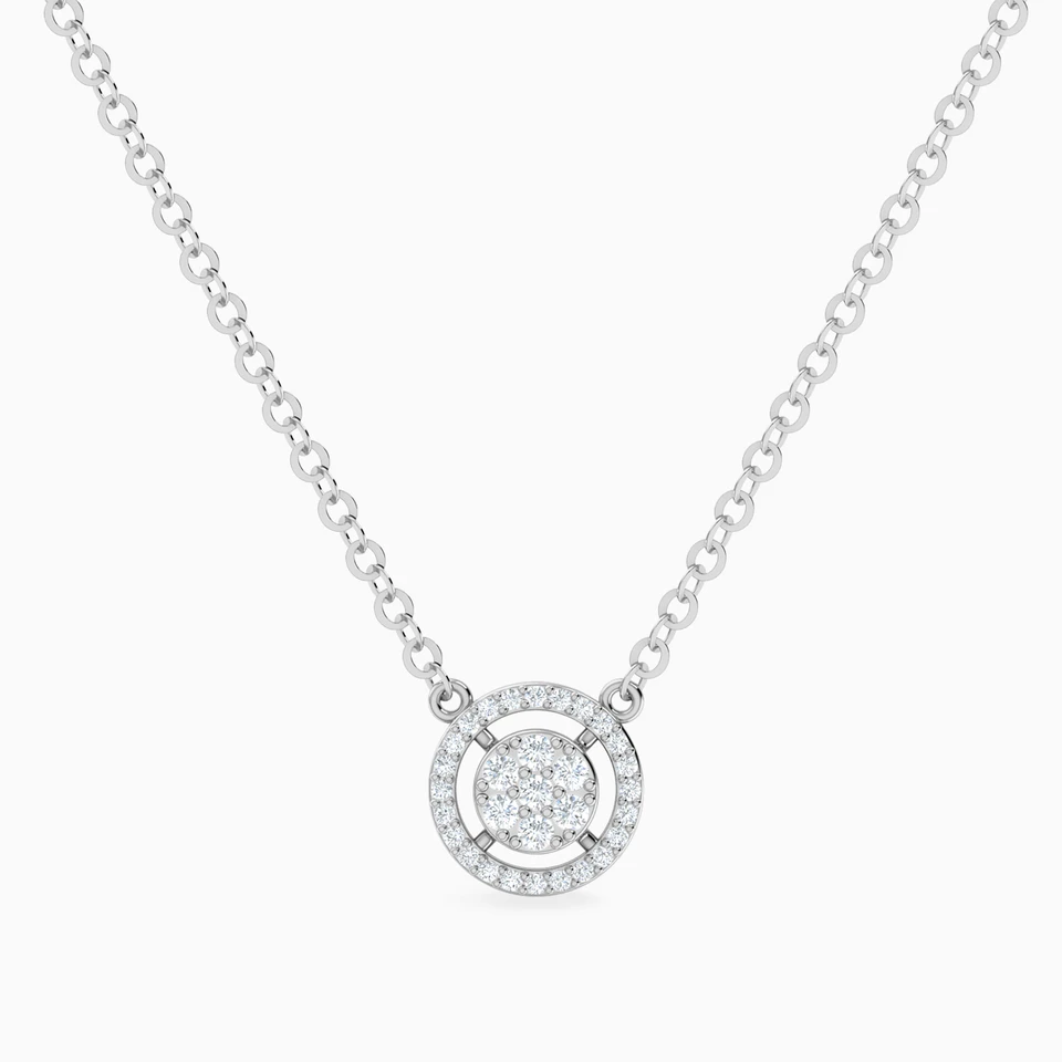 Round Necklace in 18K Gold Round Necklace in 18K Gold