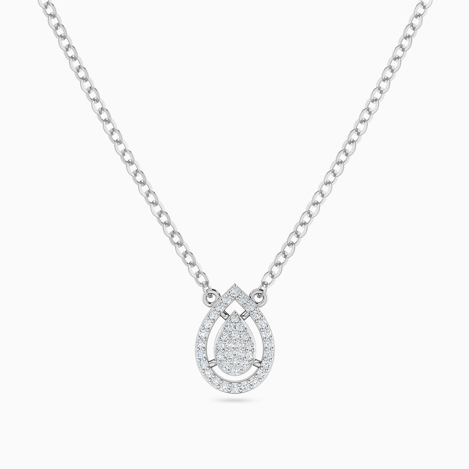 Pear Necklace in 18K Gold Pear Necklace in 18K Gold