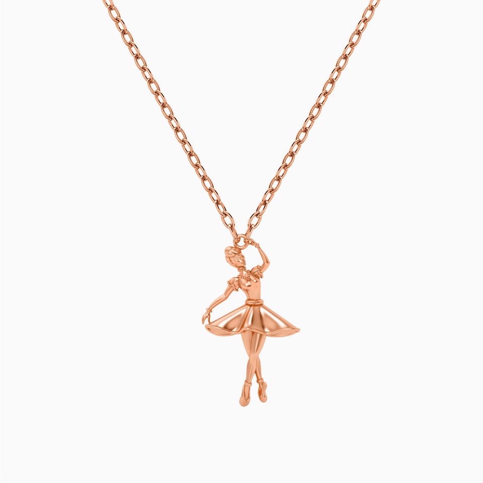 Ballerina Necklace in 18K Gold Ballerina Necklace in 18K Gold