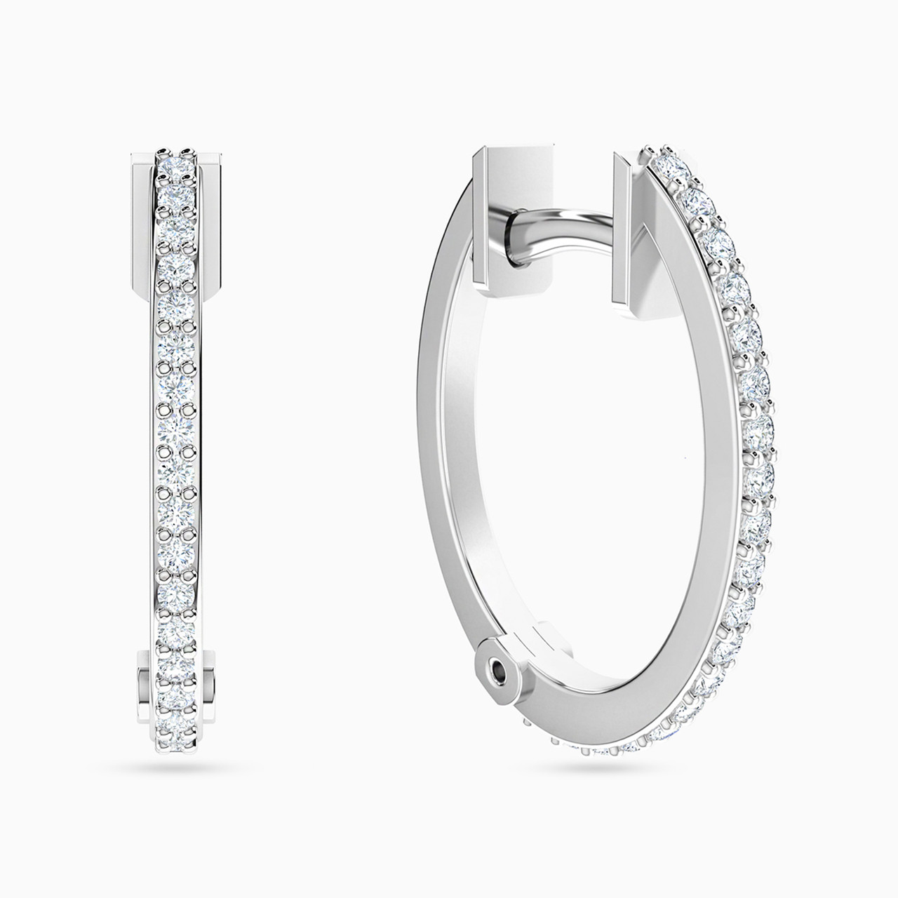 18K Gold Diamond Stud Earrings