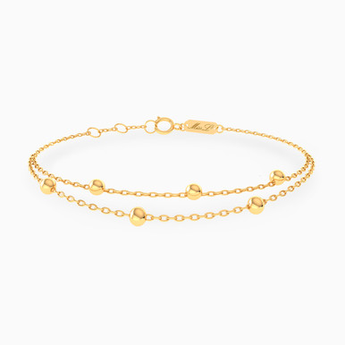 Round Chain Bracelet in 18K Gold - E11100200012181