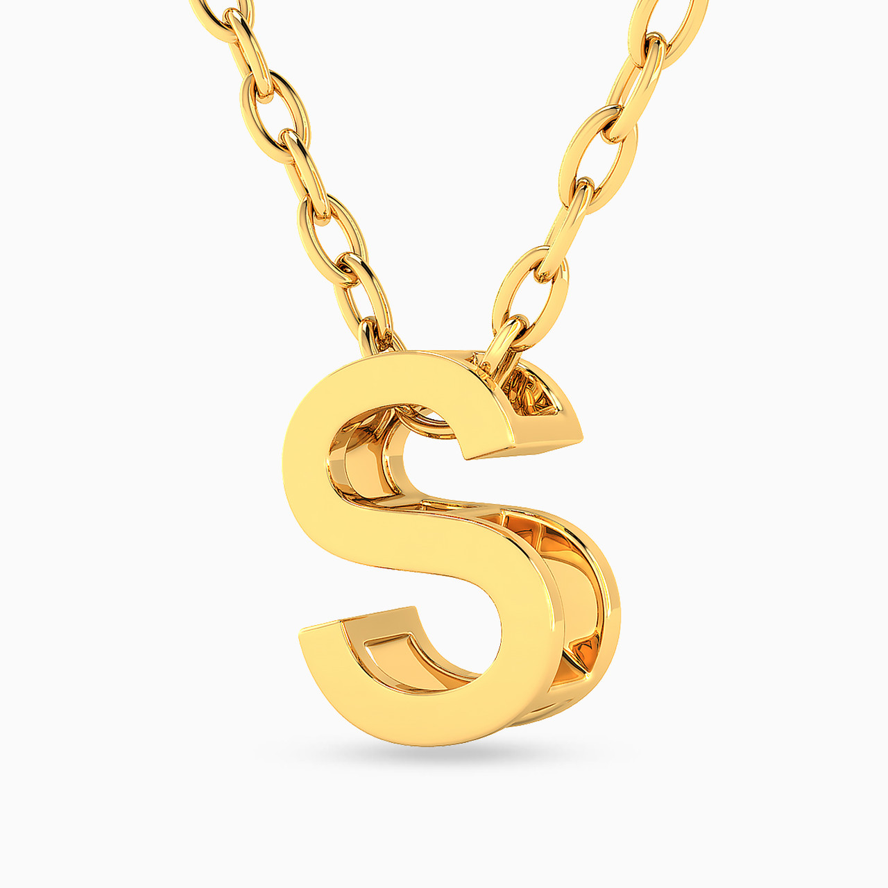 18K Gold Pendant Necklace