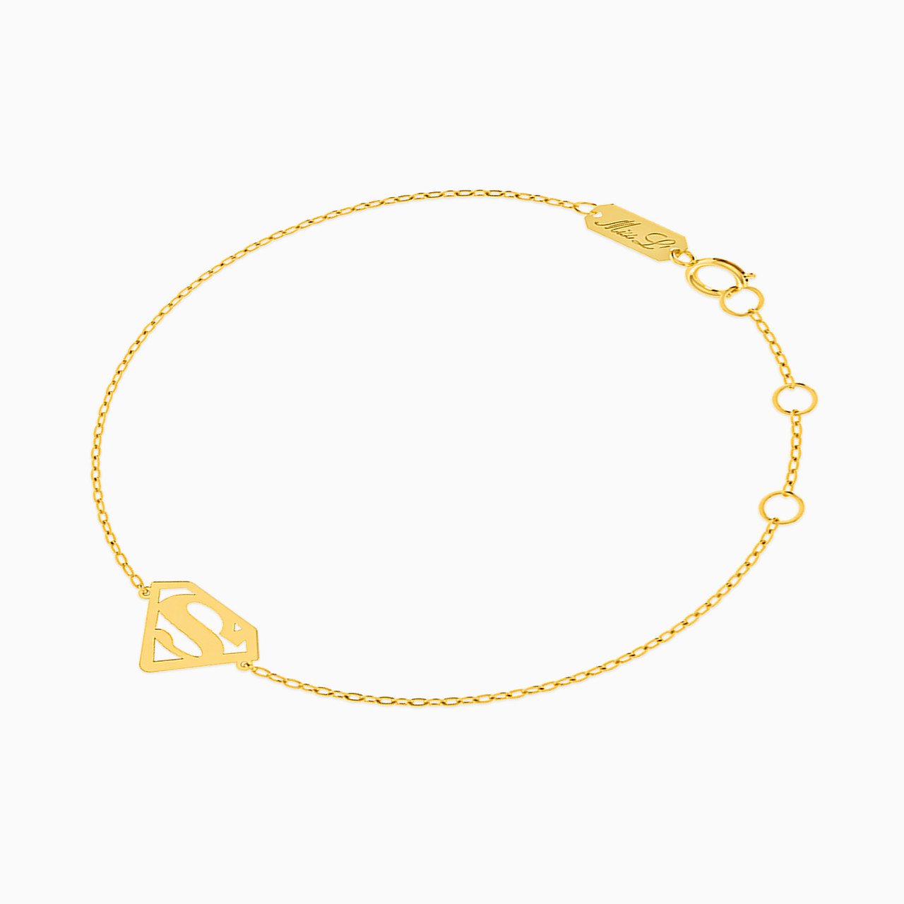 18K Gold Chain Bracelet