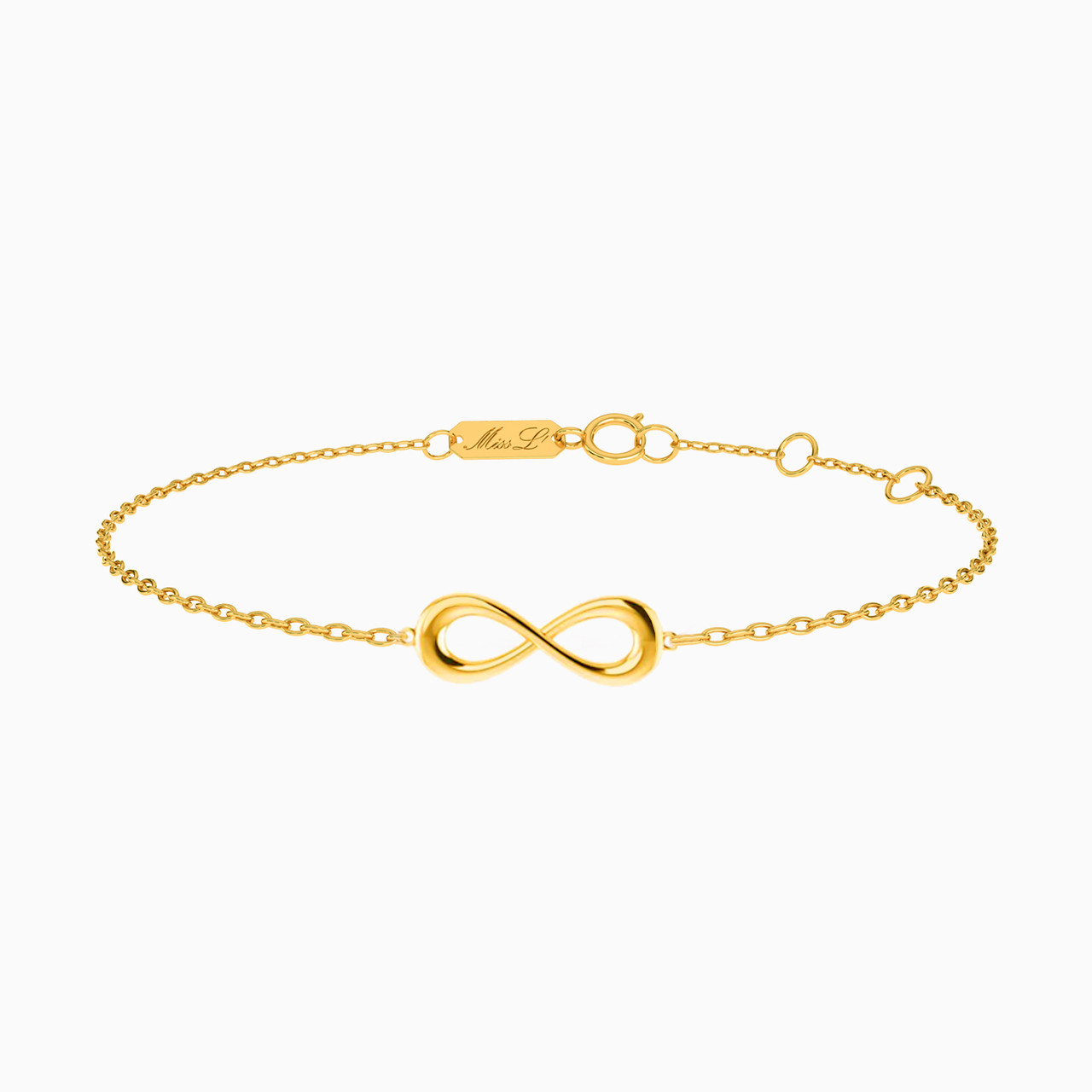 18K Gold Chain Bracelet