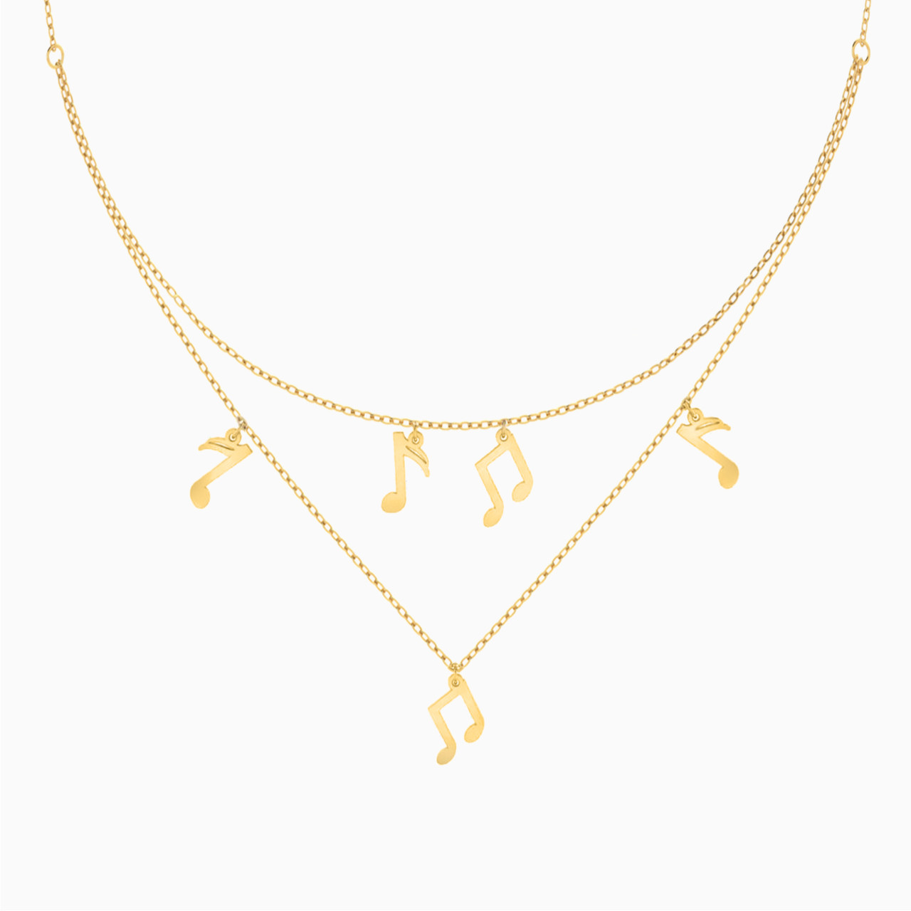 18K Gold Layered Necklace