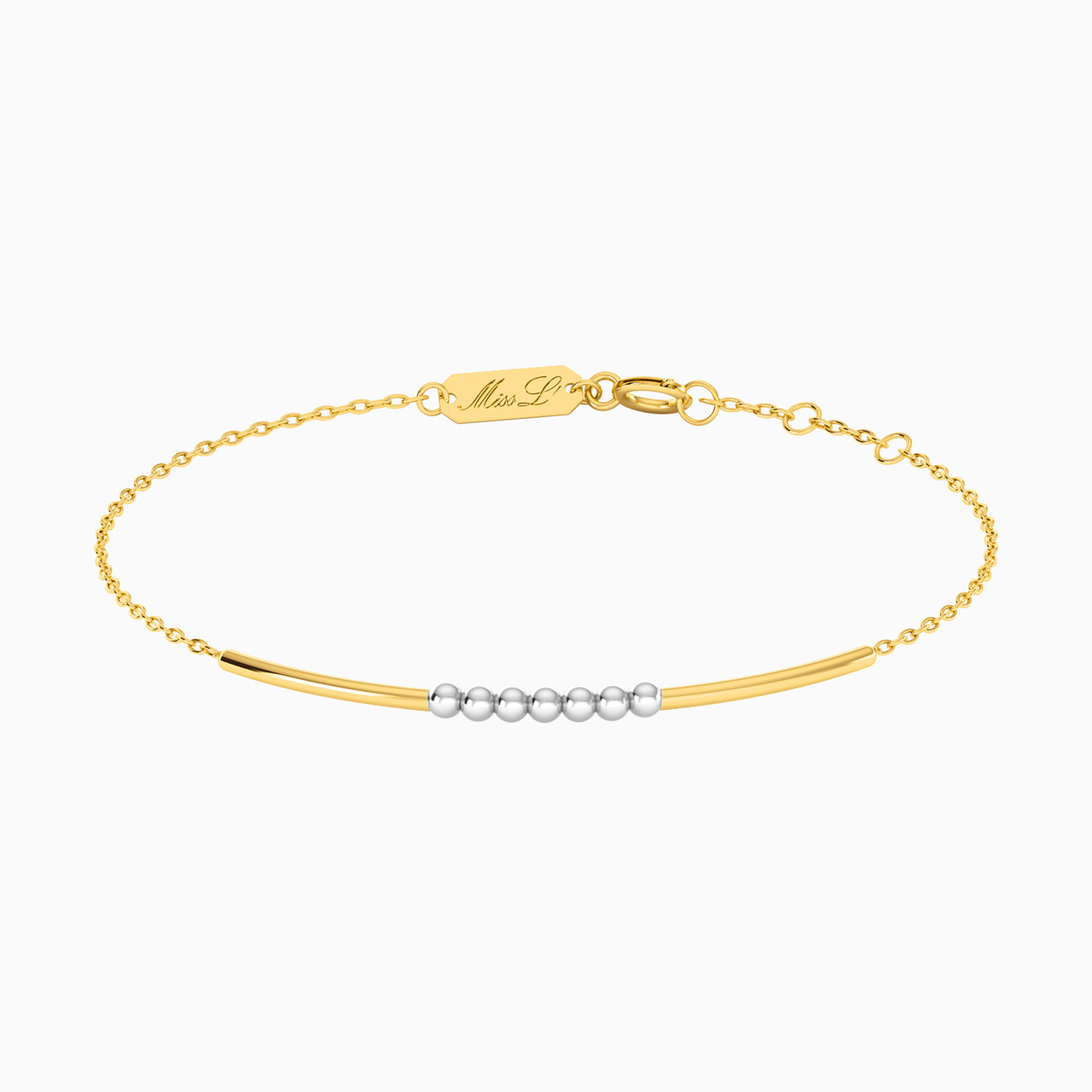 18K Gold Chain Bracelet