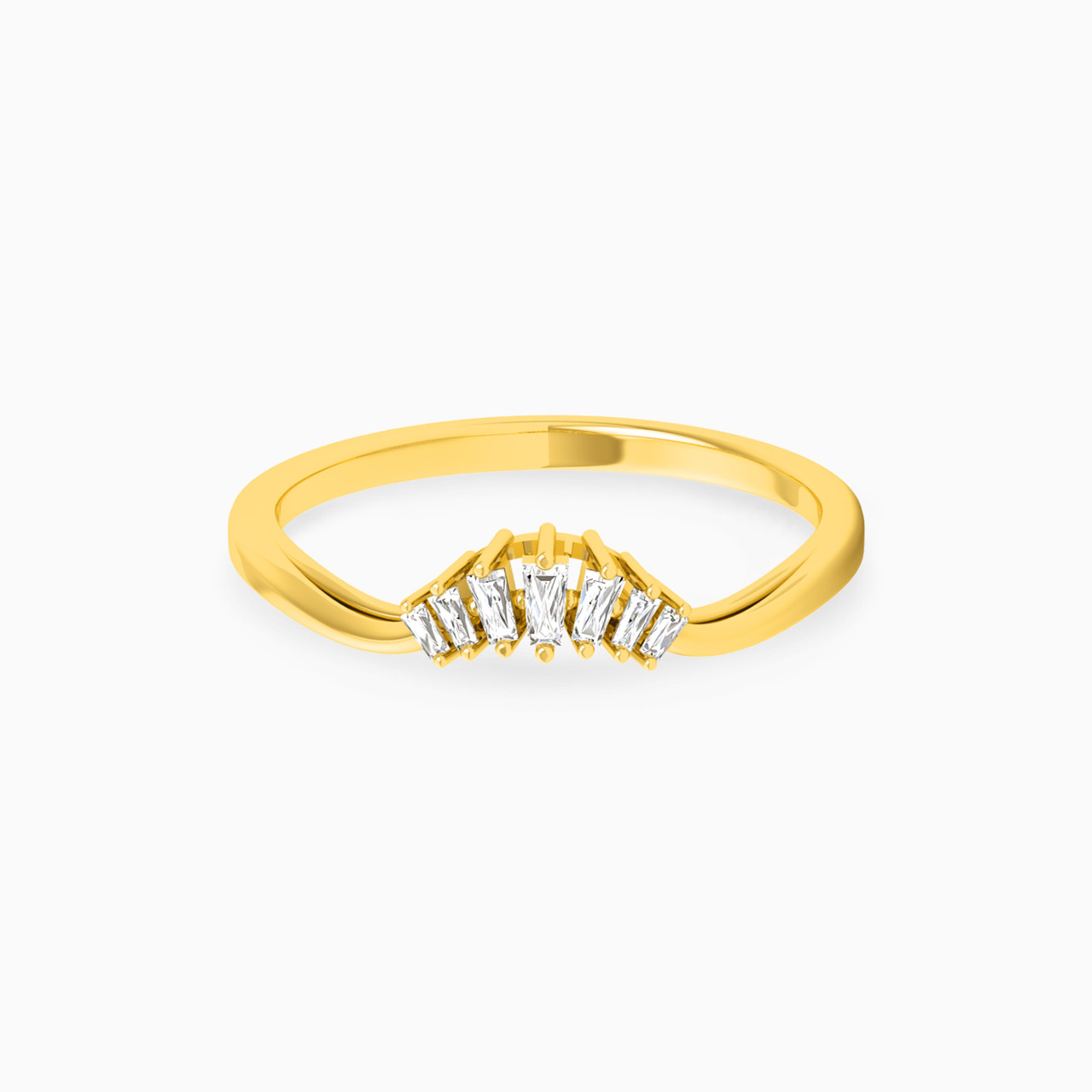 18K Gold Diamond Statement Ring