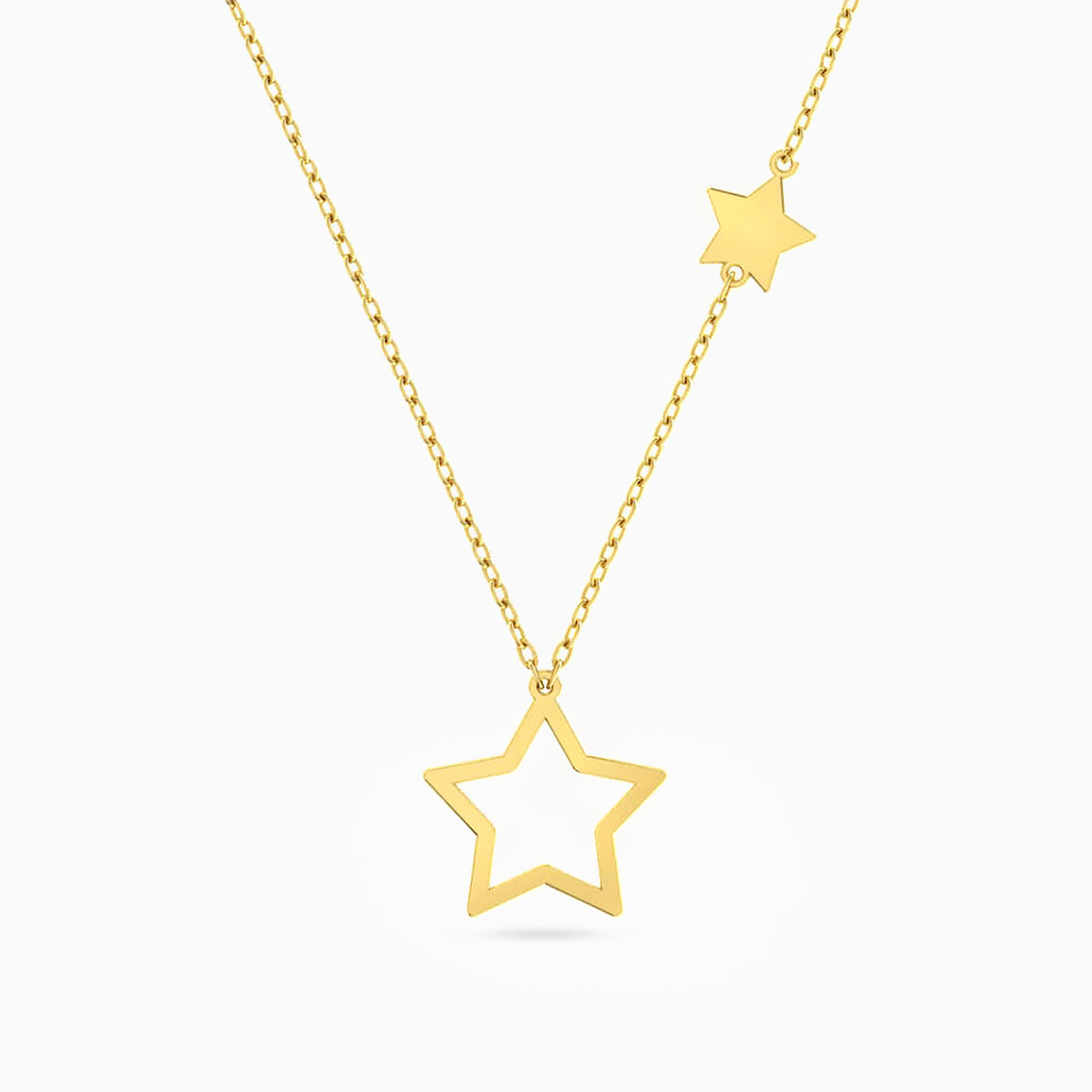 18K Gold Pendant Necklace