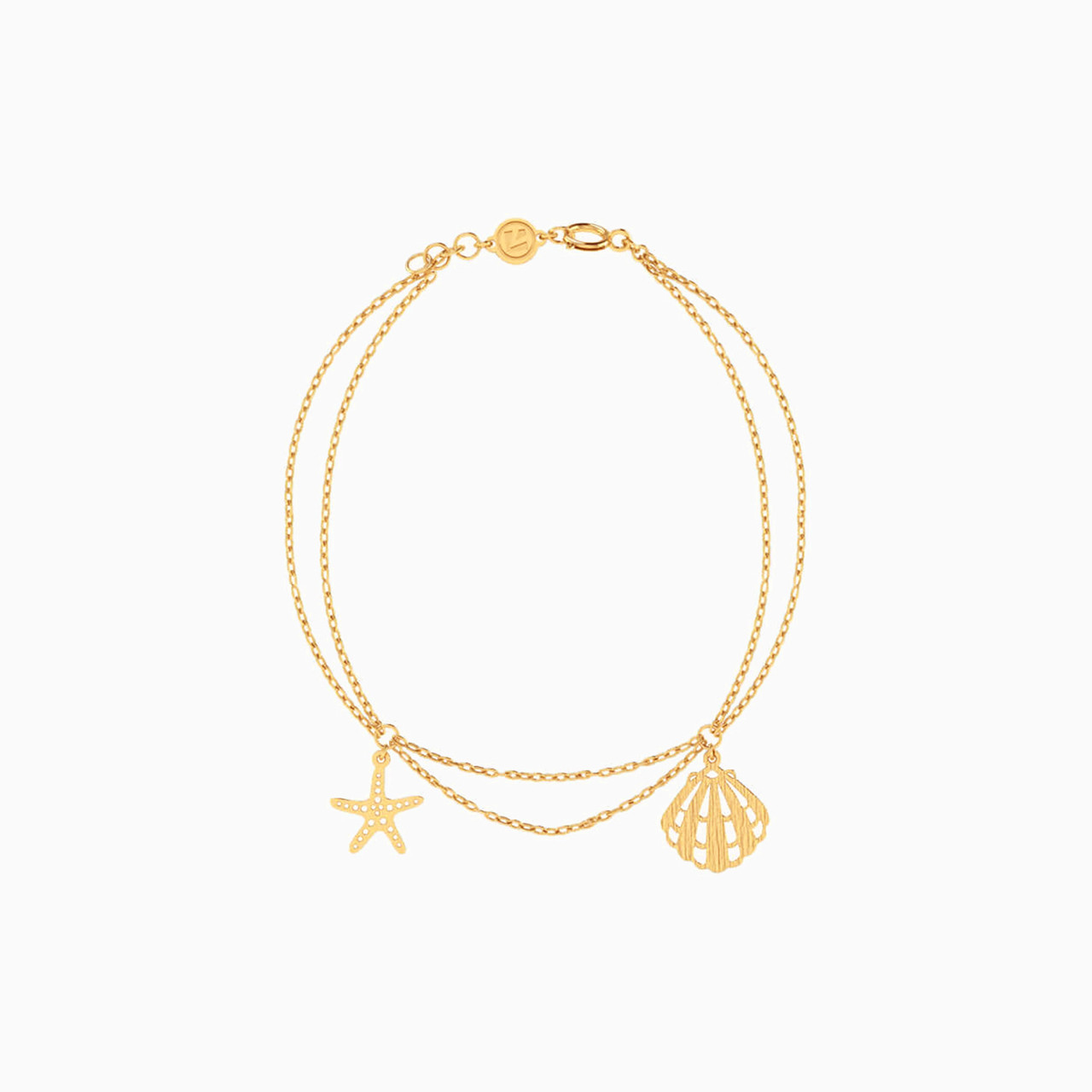 18K Gold Chain Bracelet