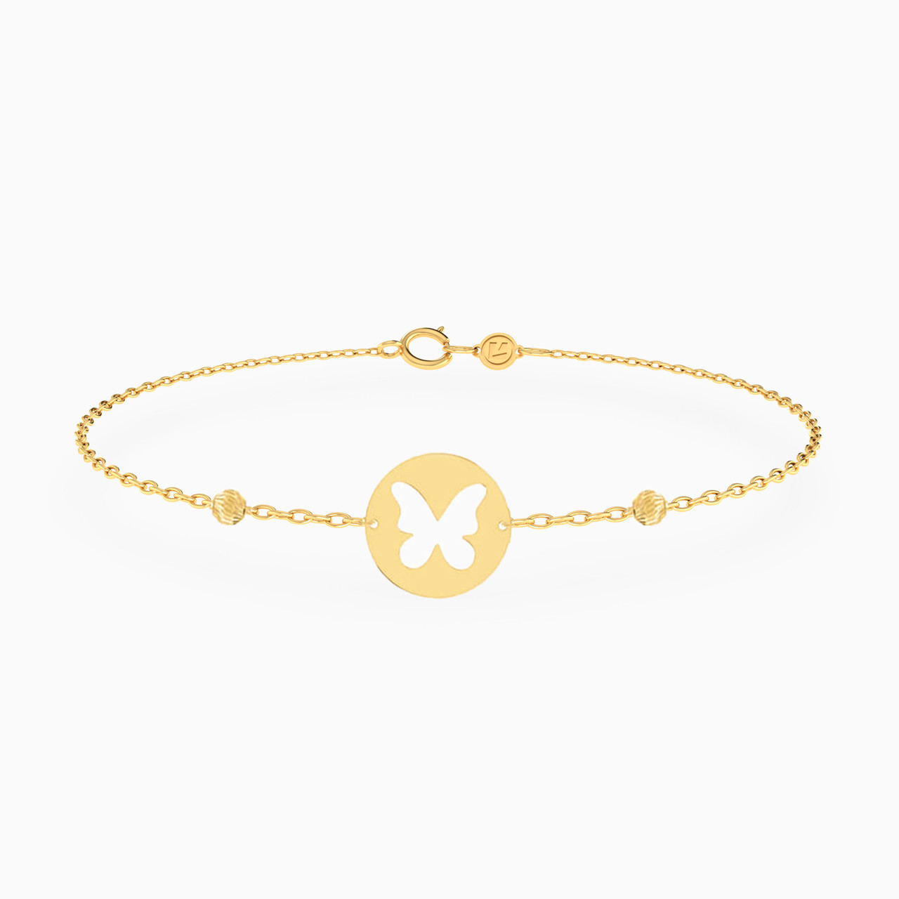 18K Gold Chain Bracelet