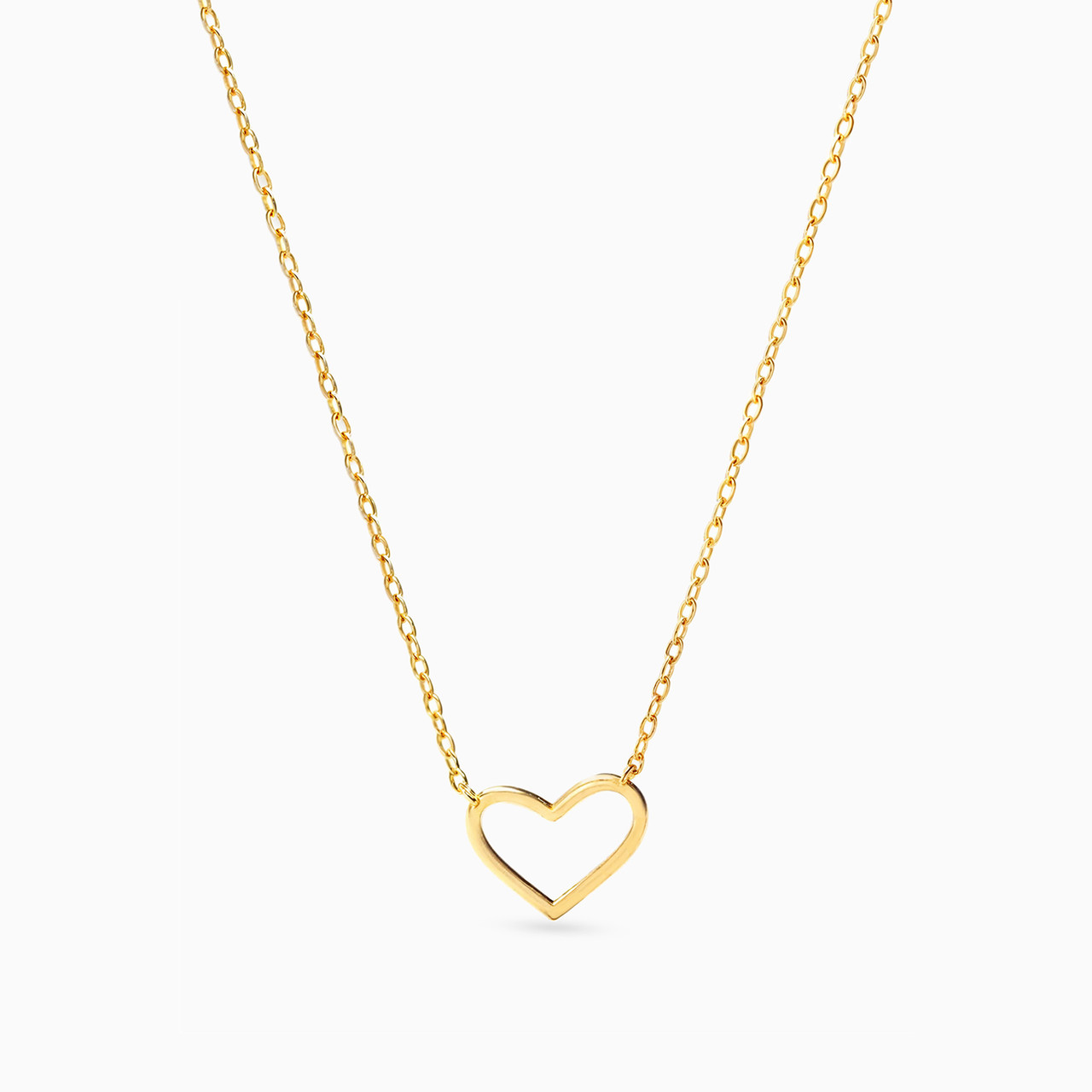 18K Gold Pendant Necklace