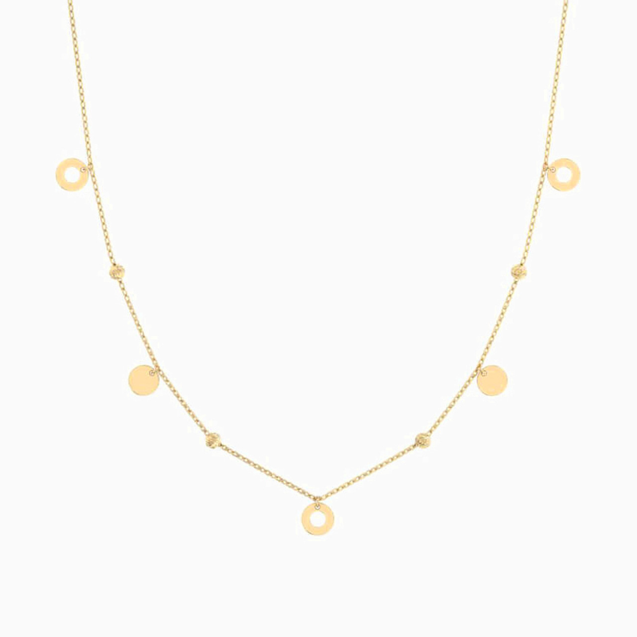 18K Gold Chain Necklace