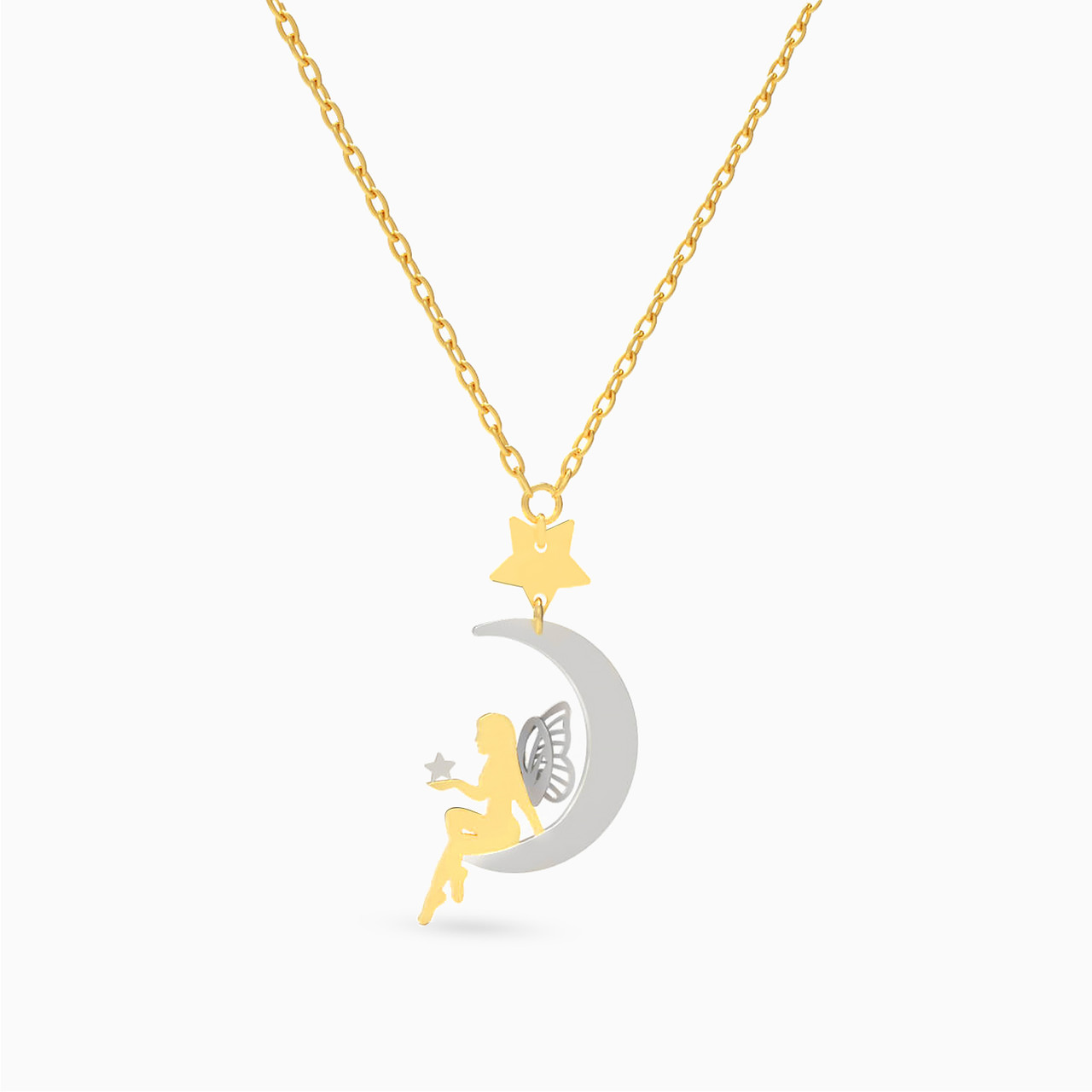 18K Gold Pendant Necklace