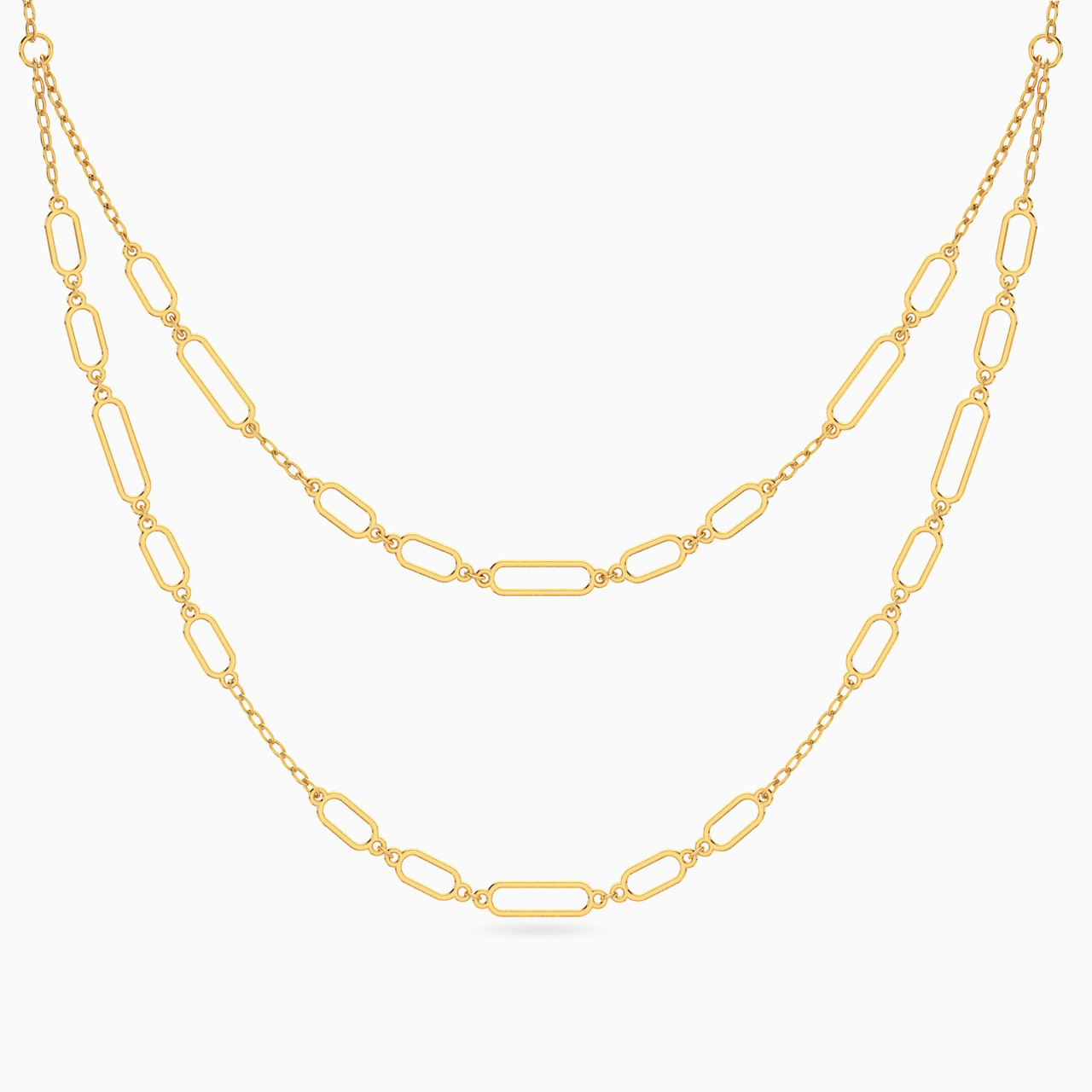 18K Gold Layered Necklace