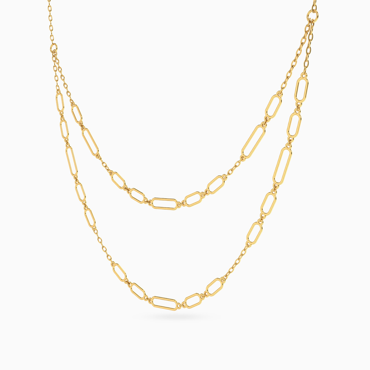 18K Gold Layered Necklace