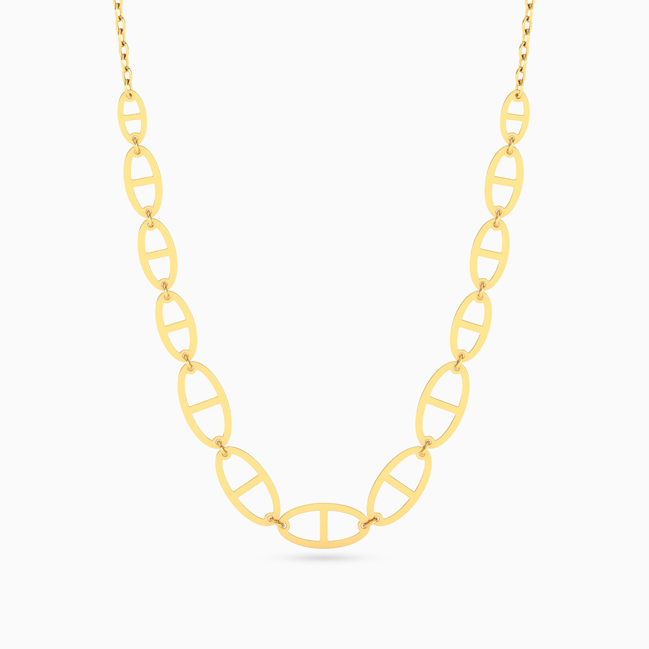 18K Gold Chain Necklace