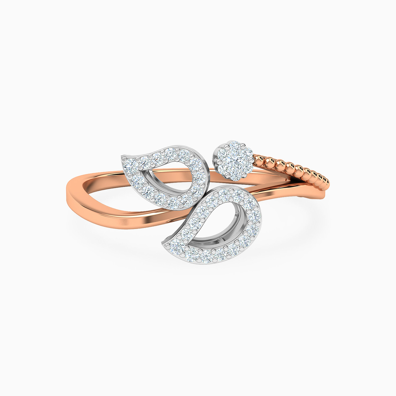 18K Gold Diamond Statement Ring