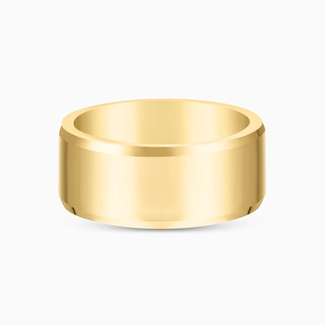 18K Gold Wedding Band-Size 15