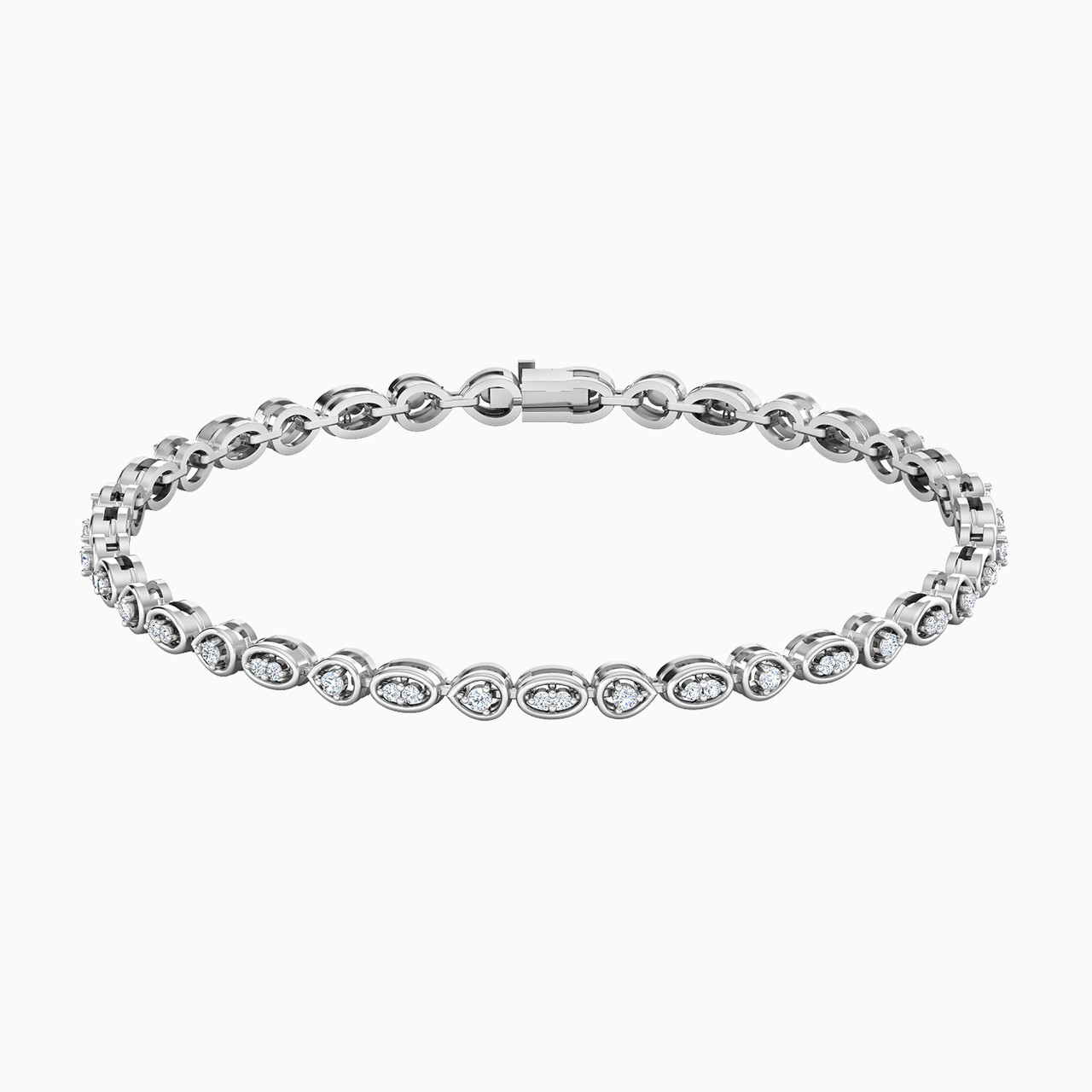 18K Gold Diamond Tennis Bracelet