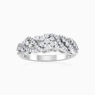 Cutwork Diamond Ring in 18K Gold - TW70-1022