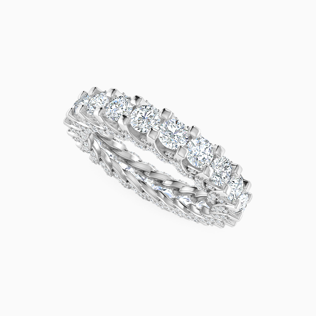 18K Gold Diamond Eternity Ring