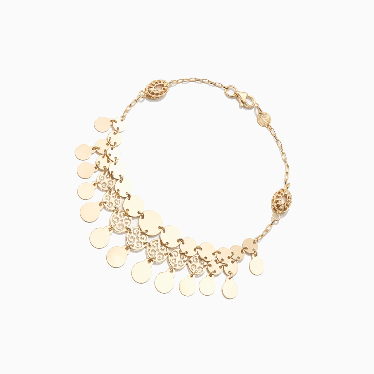 18K Gold Chain Bracelet