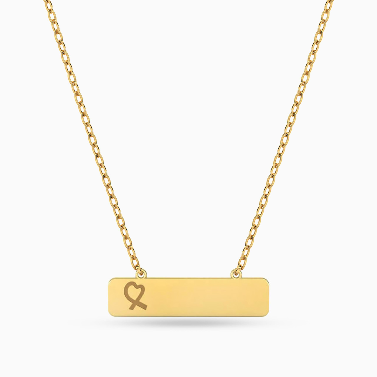 18K Gold Pendant Necklace