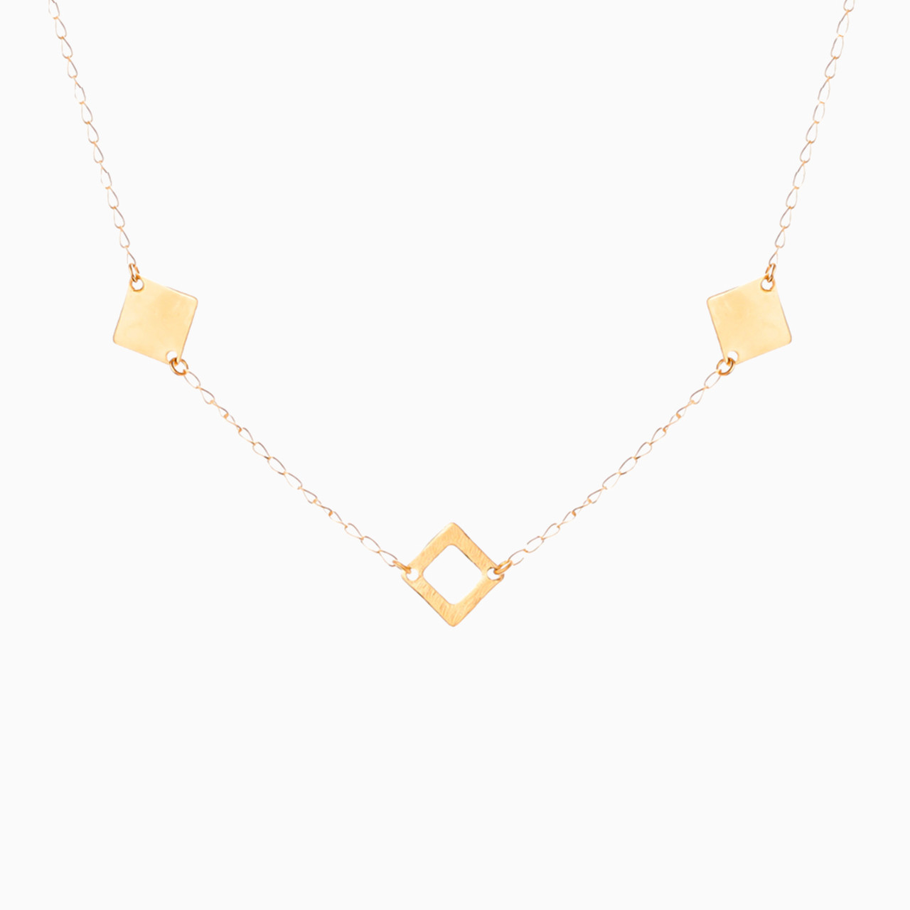 18K Gold Chain Necklace