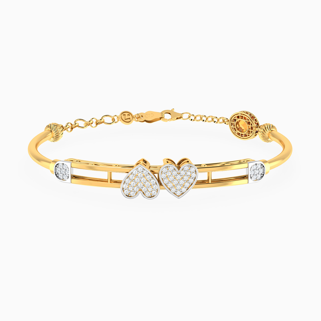 18K Gold Chain Bracelet