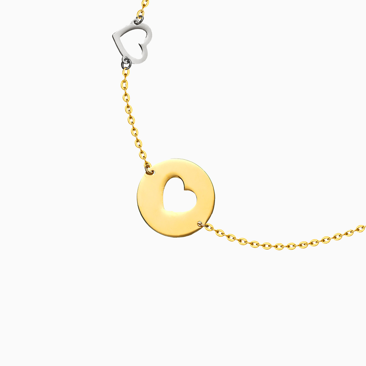 18K Gold Chain Bracelet