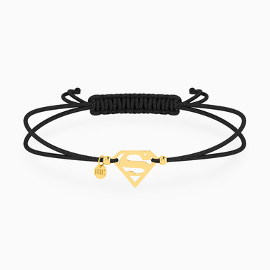 Superwoman Cord Bracelet in 18K Gold - 111101400472271