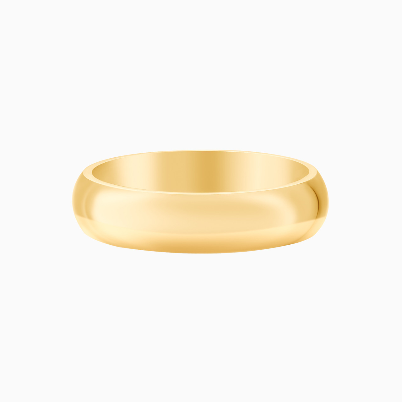 18K Gold Wedding Band -16