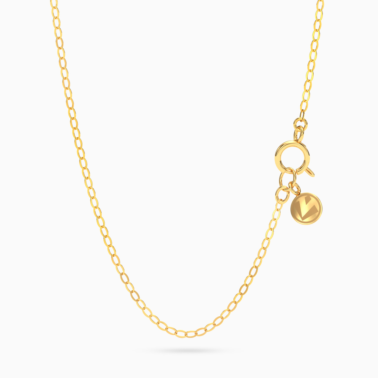 18K Gold Chain Necklace