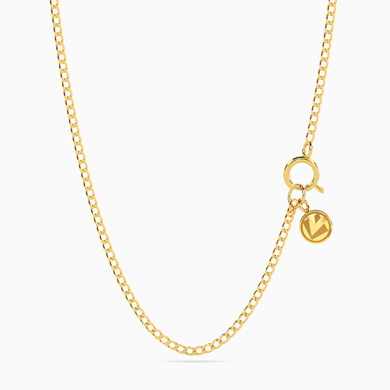 18K Gold Chain Necklace