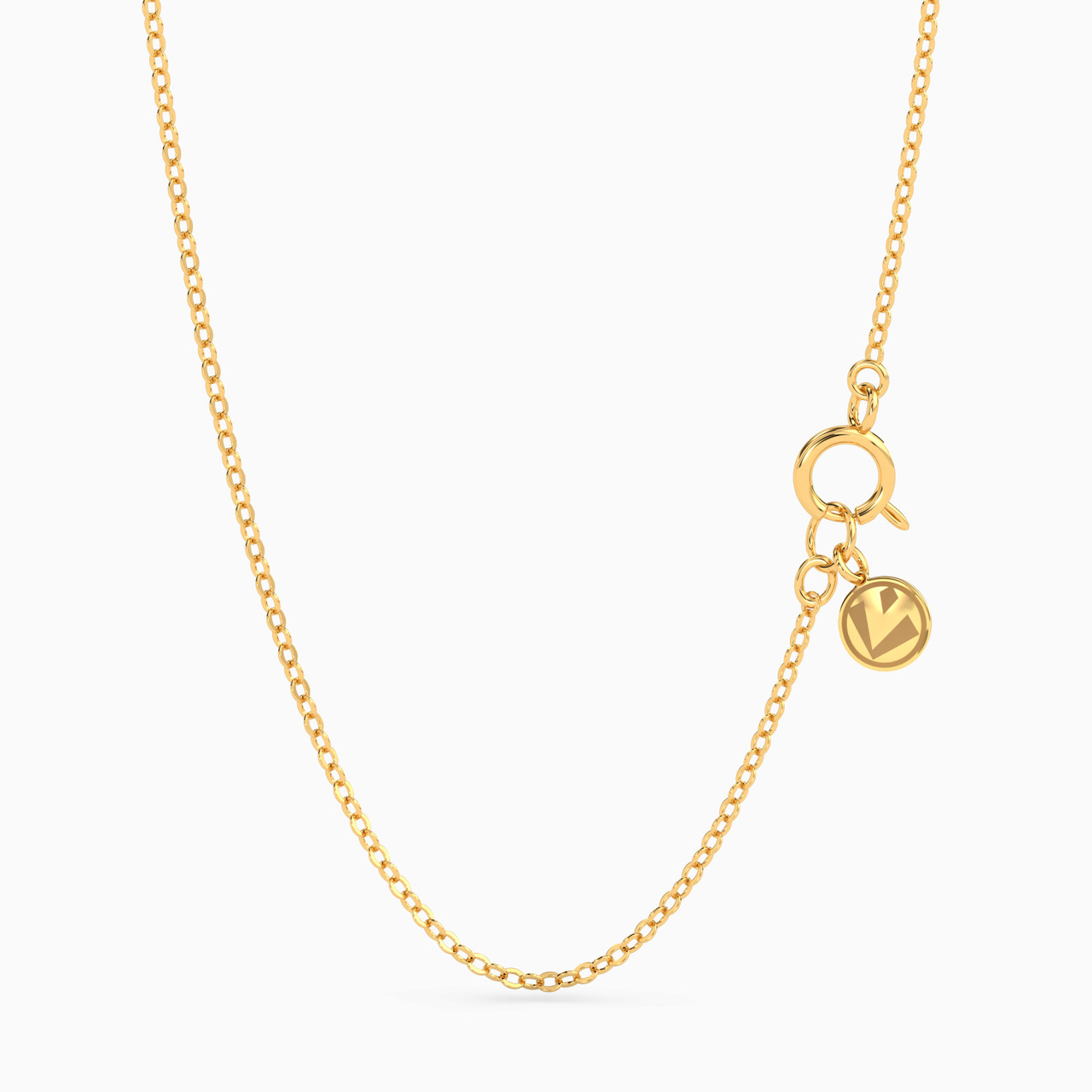 18K Gold Chain Necklace