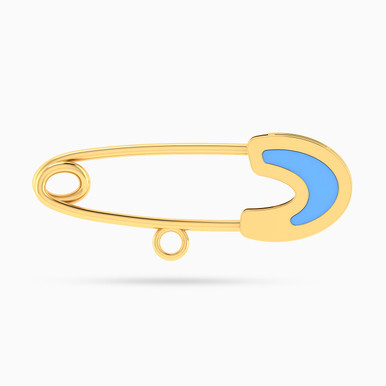 Kids Pin Enamel Coated Pendant in 14K Gold - 101041800012001